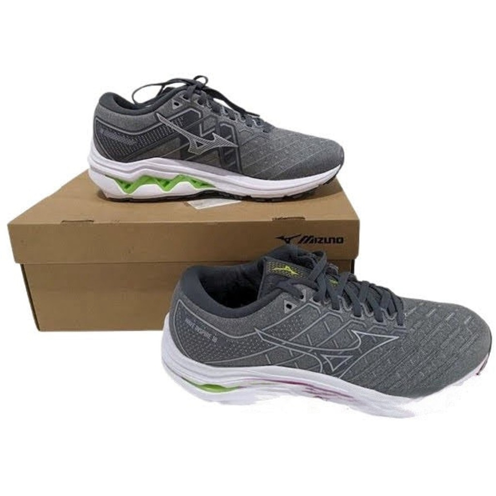 Mizuno Women's Wave Inspire 18 Running Shoes Gray Size 8 USM 6.5
